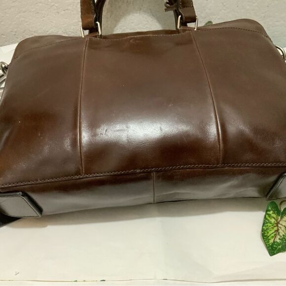 NWT Fossil Defender Eco Leather Brief Bag - Picture 10 of 16